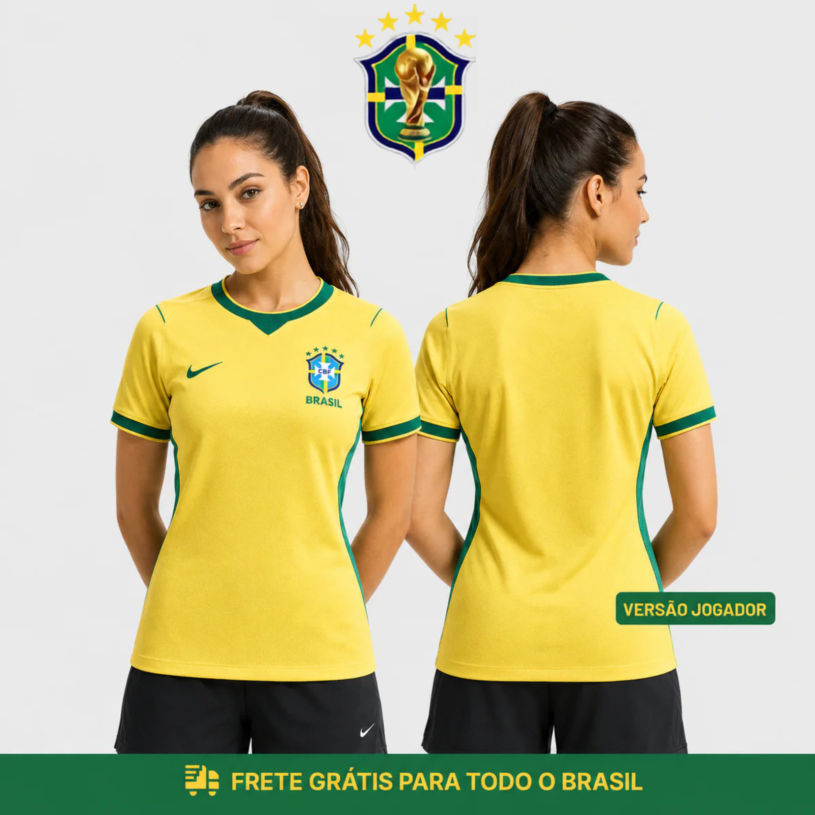 Canarinho feminina — versão jogador